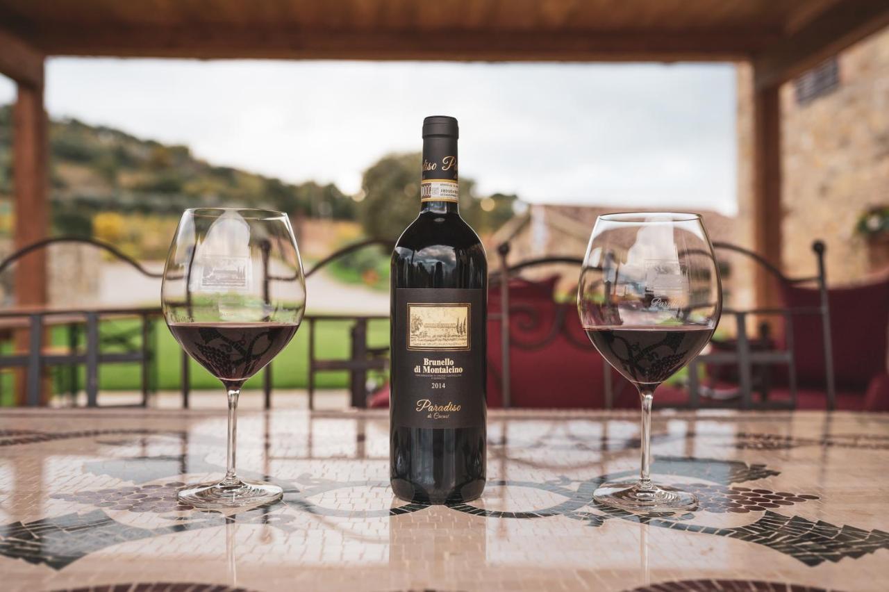 Wine Estate Rooms Paradiso Di Cacuci Монталчино Екстериор снимка